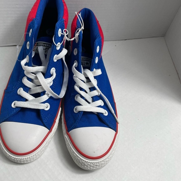 Converse Unisex High Top Sneaker blue/red - Picture 3 of 4